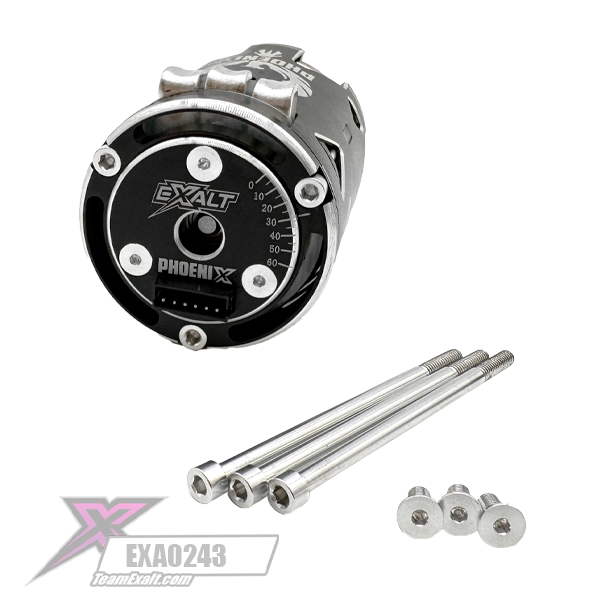 Aluminum Motor Screw Kit- Mod/Outlaw (EXA0243)