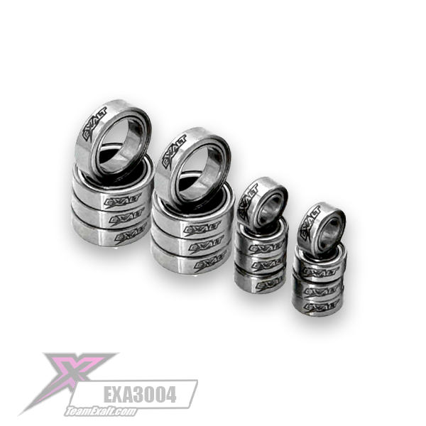 X-Ray XB4 24/25/26' Hybrid-XSN Ceramic Bearing Kit 16pcs (EXA3004)