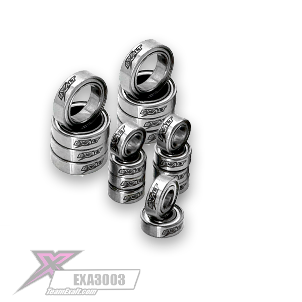 X-Ray XB2 24/25/26' Hybrid-XSN Ceramic Bearing Kit 18pcs (EXA3003)