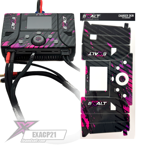 Team Exalt Pink ICharger 456/458 Wrap  (EXACP21)