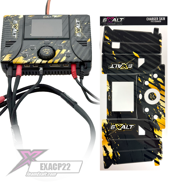 Team Exalt Gold ICharger 456/458 Wrap  (EXACP22)