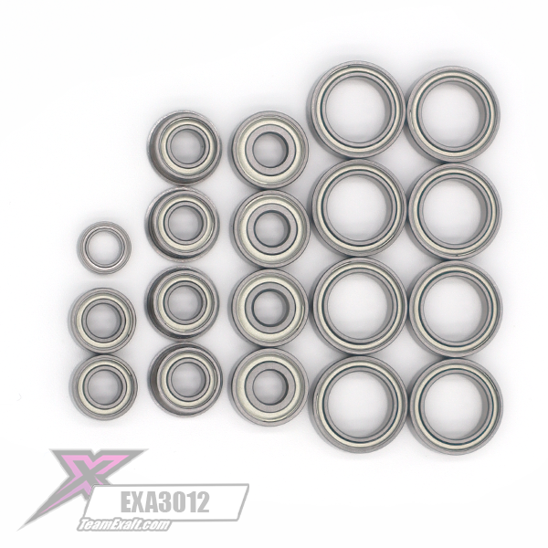 Team Associated B84 Hybrid-XSN Ceramic Bearing Kit 19pcs (EXA3012)