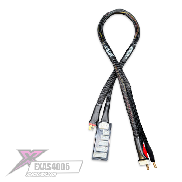 Exalt 2-6s ProCharge Cable 4mm to Dean (EXAS4005)