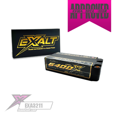 Exalt X-Rated 2S 135C HVX Hardcase Shorty Lipo Battery (7.6V