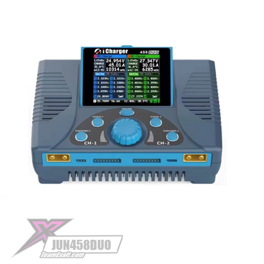 iCharger 458 DUO デュアルバランスチャージャー　406duo iCharger 458Duo – ProgressiveRC