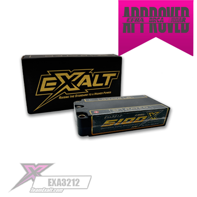 Exalt X-Rated 2S 135C HVX Hardcase LCG Shorty Lipo Battery (7.6V