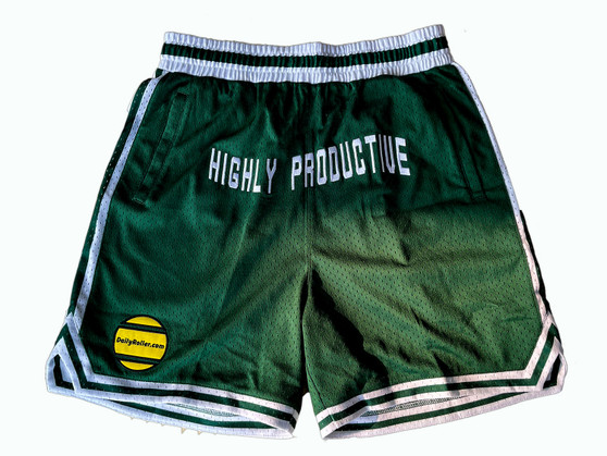 Pocketed with drawstring mesh Highly Productive shorts by Daily Roller