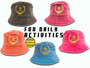 Daily Roller limited edition vintage style overdyed bucket hats.