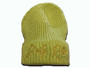 Daily Roller Yellow-Green knitted hat crafted from high-quality soft polyester blend for a timeless and everyday look