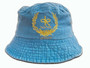 Fashion-forward Daily Roller d∞R™ bucket hat made from 100% cotton with a retro-inspired overdye finish