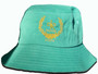 Daily Roller emerald bucket hat crafted from high-quality cotton for a timeless and everyday look