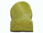 Daily Roller Yellow-Green knitted hat crafted from high-quality soft polyester blend for a timeless and everyday look