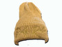 Fashion-forward neutral tone Stone Daily Roller d∞R™ knitted hat made with high quality finishes