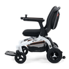 Ally Power Wheelchair in White, side profile facing left