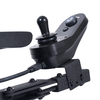 Compass HD Power Wheelchair, joystick mounting bracket close-up