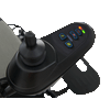 Stride Power Wheelchair, joystick controller close-up