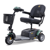 Buzzaround EX 3-Wheel Scooter in Army Green, front three-quarter view facing left