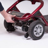 LiteRider 3-Wheel Scooter in Red, separating the rear drive section