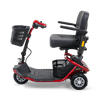 LiteRider 3-Wheel Scooter in Red, front three-quarter view facing left
