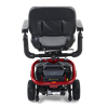 LiteRider 3-Wheel Scooter in Red, rear view with seat back