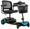 Go Go Elite Traveller 3 4-Wheel Scooter, Iceberg, front