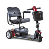 Go Go Sport 3-Wheel Scooter, front three-quarter view facing right with red panels