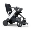 WHILL Model F Folding Power Wheelchair, front three-quarter studio view