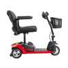 Mega Motion Rascal Venture 3-Wheel Scooter, red, side, left