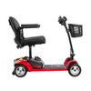 Mega Motion Rascal Venture 4-Wheel Scooter, red, side, left