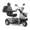Afikim Afiscooter C3 3-Wheel Scooter, silver, front 3/4