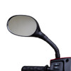 Bespoke Mobility Platinum 4-Wheel Scooter, black, close-up of mirror