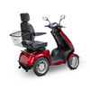 Bespoke Mobility Platinum 4-Wheel Scooter, red, rear 3/4