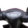 Bespoke Mobility Regal 3-Wheel Scooter, black, close-up of digital dashboard