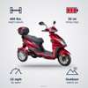 Bespoke Mobility Regal 3-Wheel Scooter specifications: capacity, speed, range, use