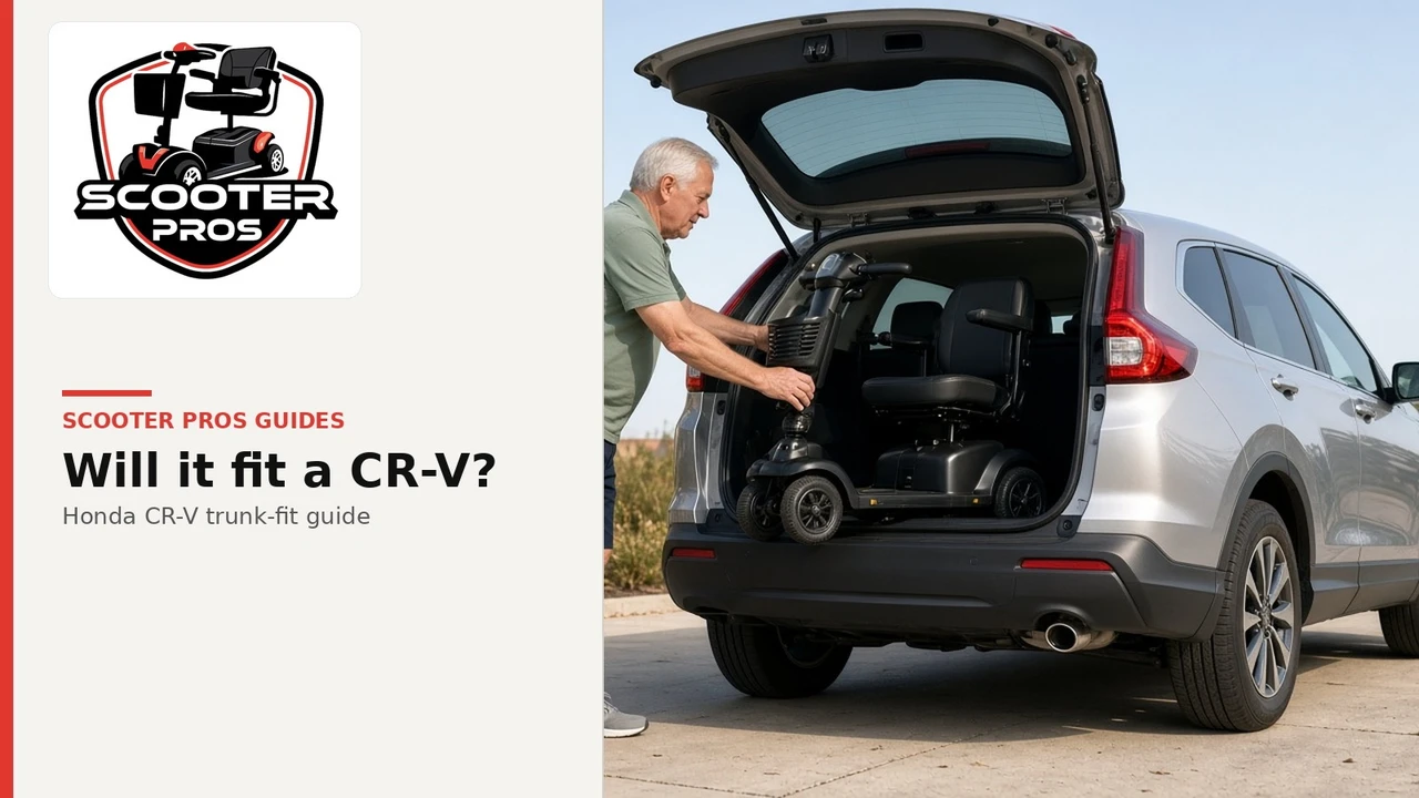 Will a Mobility Scooter Fit in a Honda CR-V?