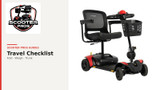 Folding Mobility Scooter Travel Checklist