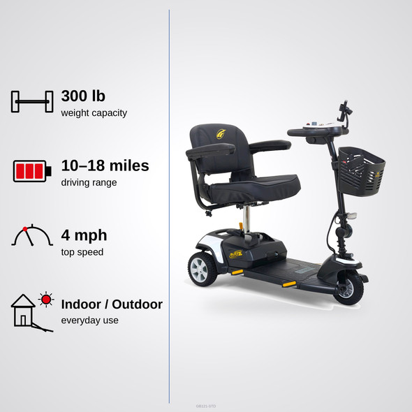 Buzzaround XL 3-Wheel Scooter