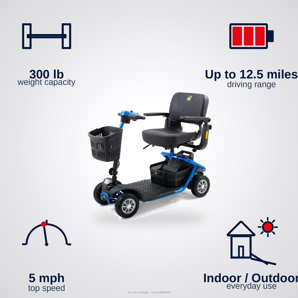 LiteRider 4-Wheel Scooter
