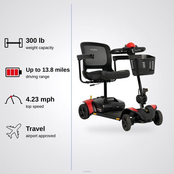 Go Go Elite Traveller 2 Platinum 4-Wheel Scooter