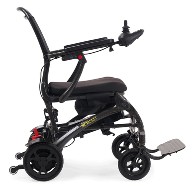 Cricket Power Wheelchair, side profile facing right