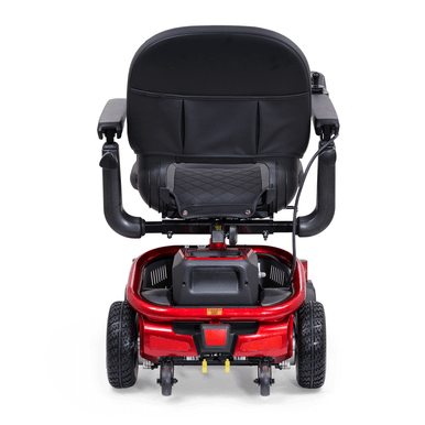 LiteRider Envy Power Wheelchair in Cherry Red, rear view, second shot