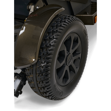Golden Companion HD 3-Wheel Scooter, rear wheel and tire close-up