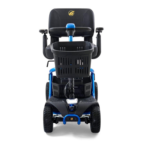 LiteRider 4-Wheel Scooter, Blue, front view