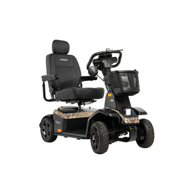 PX4 4-Wheel Scooter in Desert Camo, color selector shot, front three-quarter view