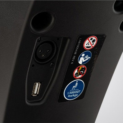 Maxima 4-Wheel Scooter, close-up of USB charging port