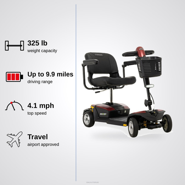 Go Go Endurance Li 4-Wheel Scooter