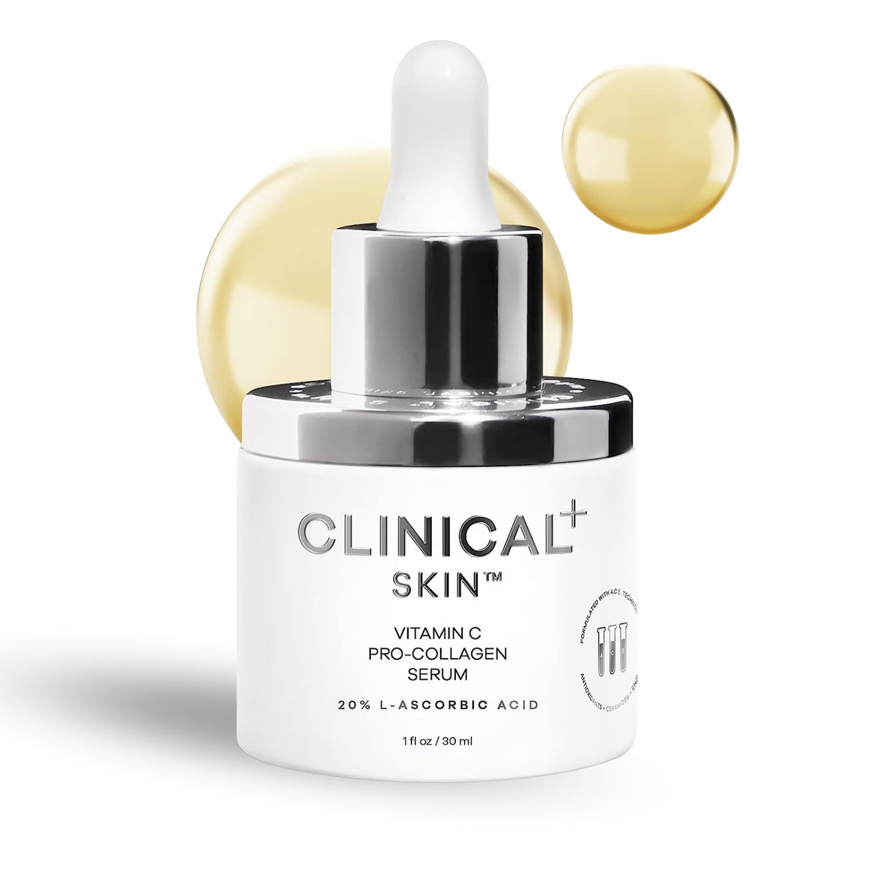 CLINICAL+SKIN ビタミンCプロコラーゲンセラム 30ml Vitamin C Pro-Collagen Serum | SkinElite
