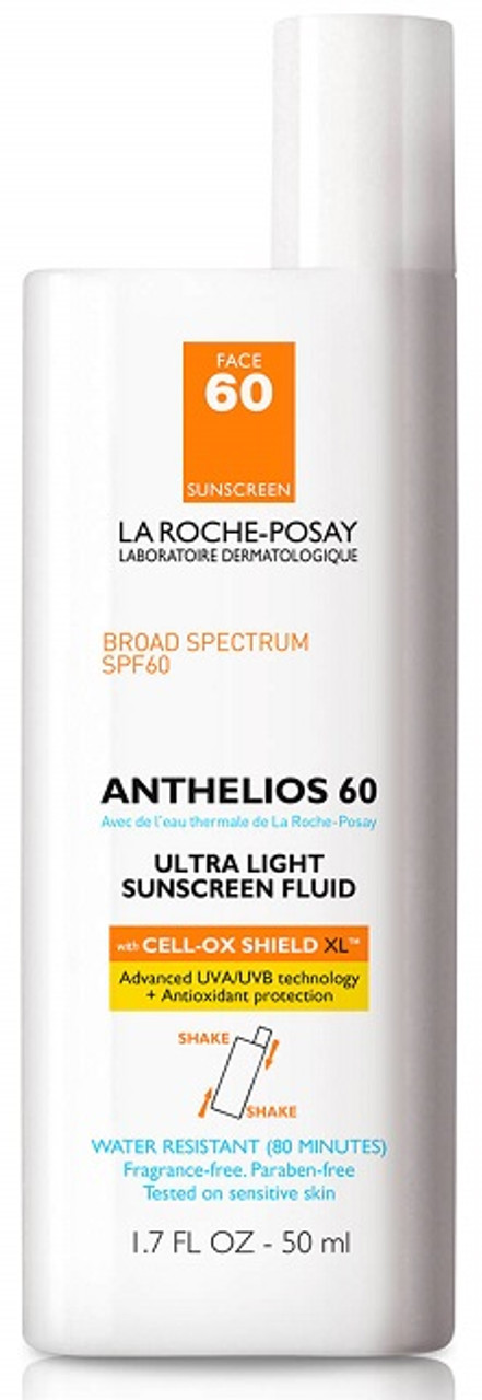 Knoglemarv Picket jeg er tørstig La Roche-Posay Anthelios Ultra Light Fluid Facial Sunscreen SPF 60 1.7 fl oz