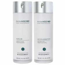 AnteAGE MD Biosome System Serum and Accelerator  available at Skin Elite