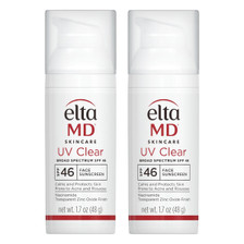 EltaMD UV Clear Sunscreen SPF 46 Untinted Duo - SkinElite 